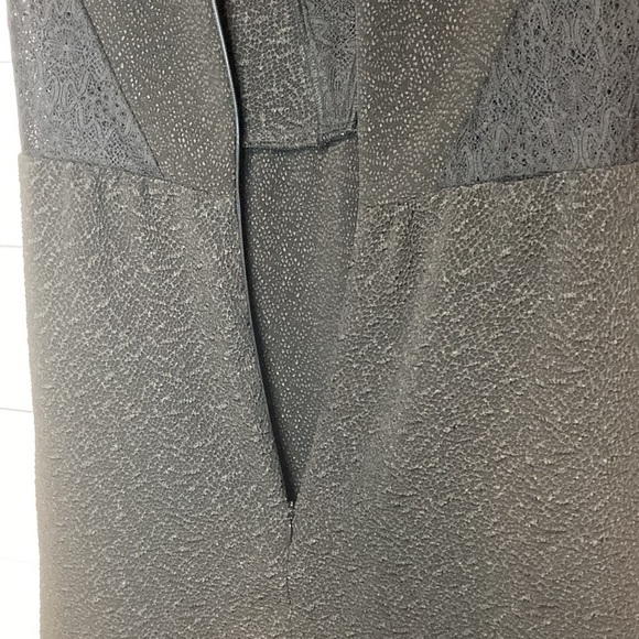 The Kooples Black Crepe and Lace Dress - Picture 10 of 16